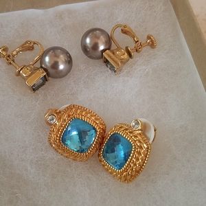 Two Pair of nice CLIP ons Designer